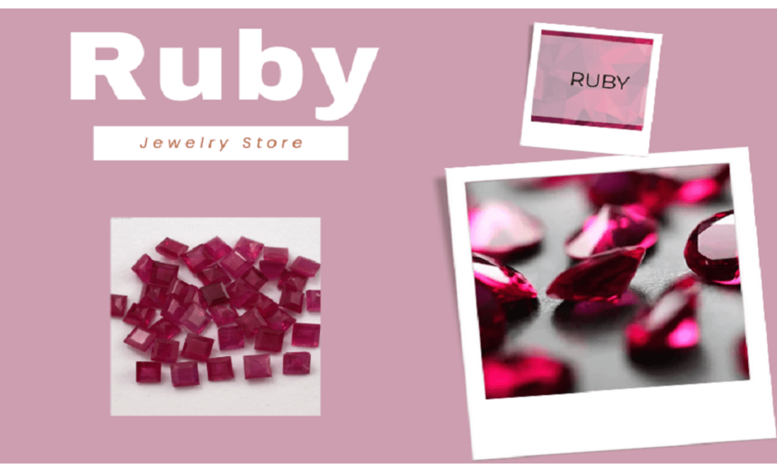 Ruby jewelry deals store