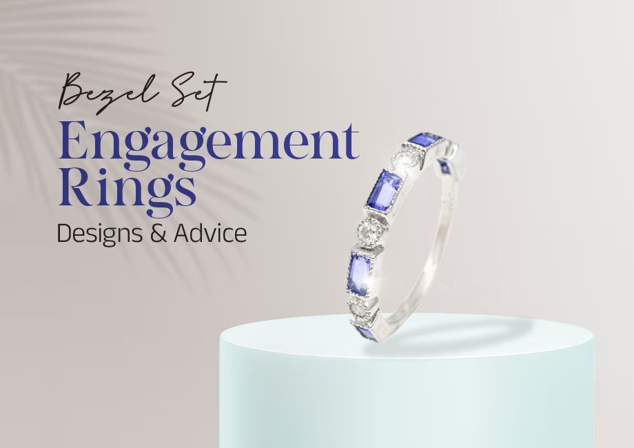 Bezel Set Engagement Rings: Designs and Advice