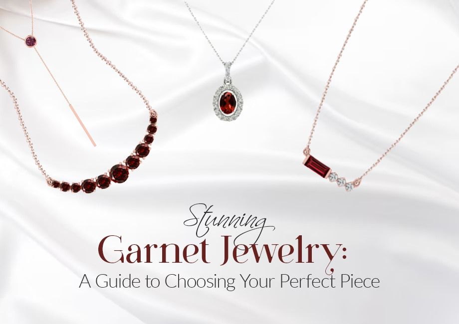 Garnet jewelry