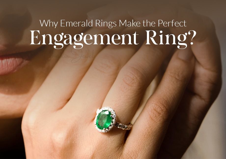 emerald engagement ring