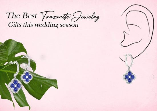 The Best Tanzanite Jewelry Gifts this wedding season