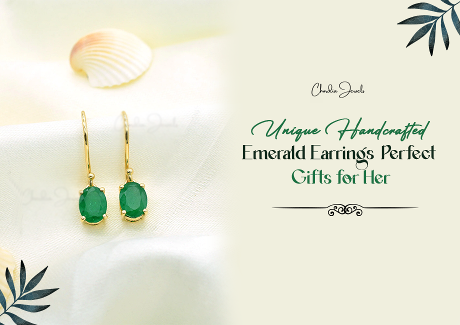 Emerald earrings