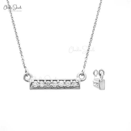 Shop Diamond Bar Necklace