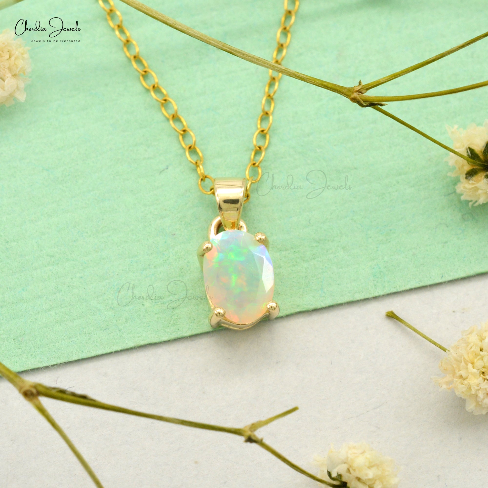 Marquise Opal Pendant – Emily Prchlik