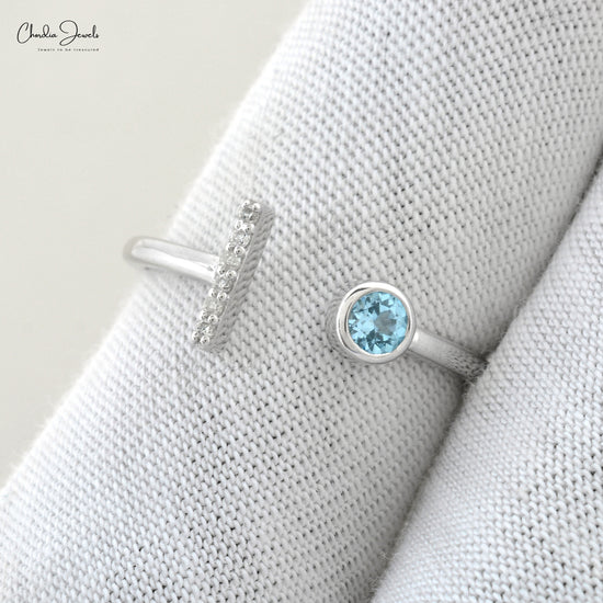 Shop Aquamarine Stone Ring