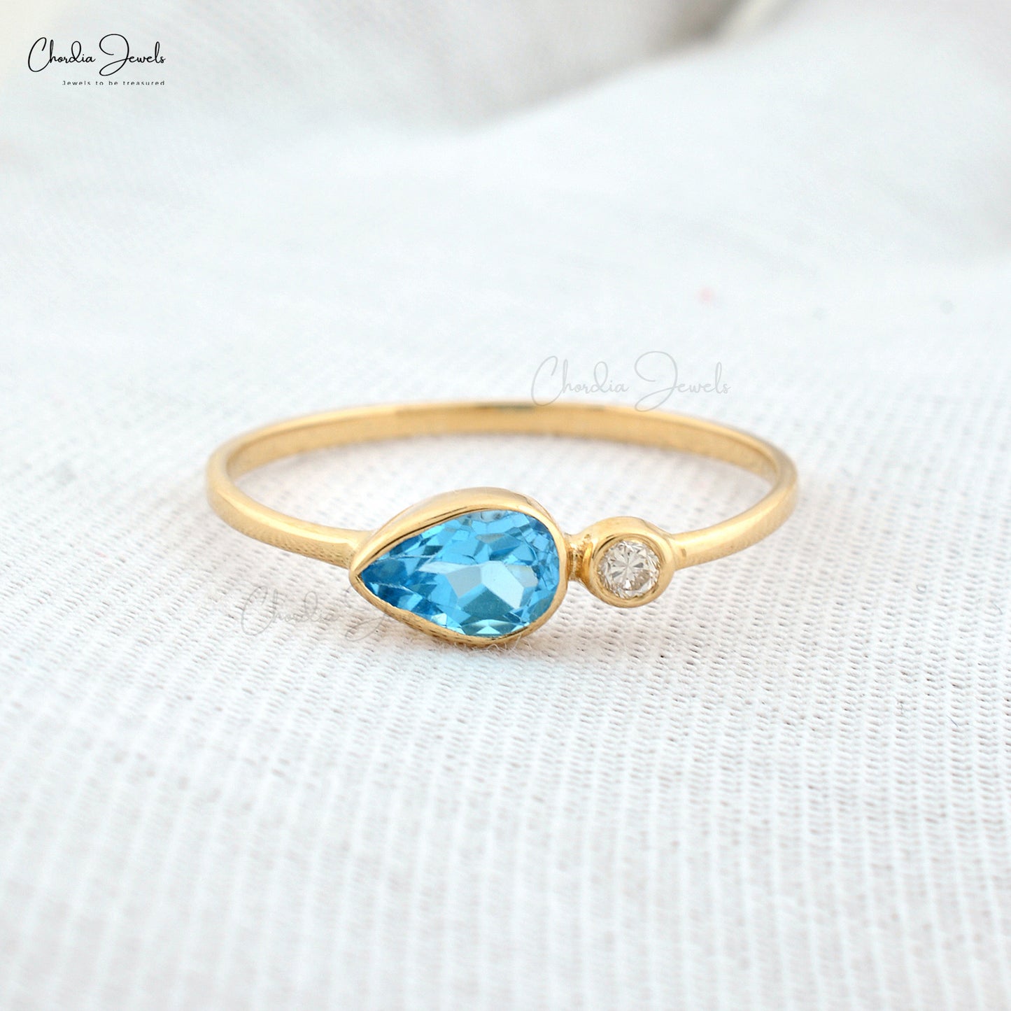 Buy Swiss Blue Topaz Ring