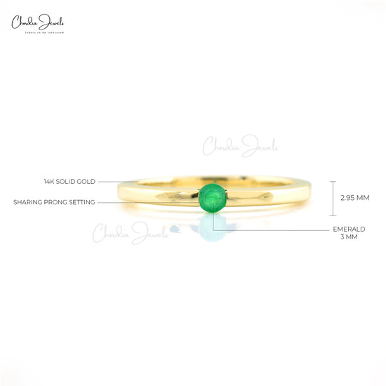 Emerald Gemstone ring