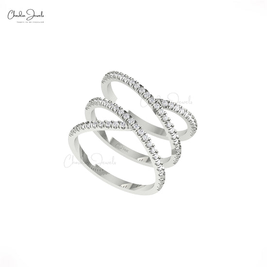 Pave Diamond Ring