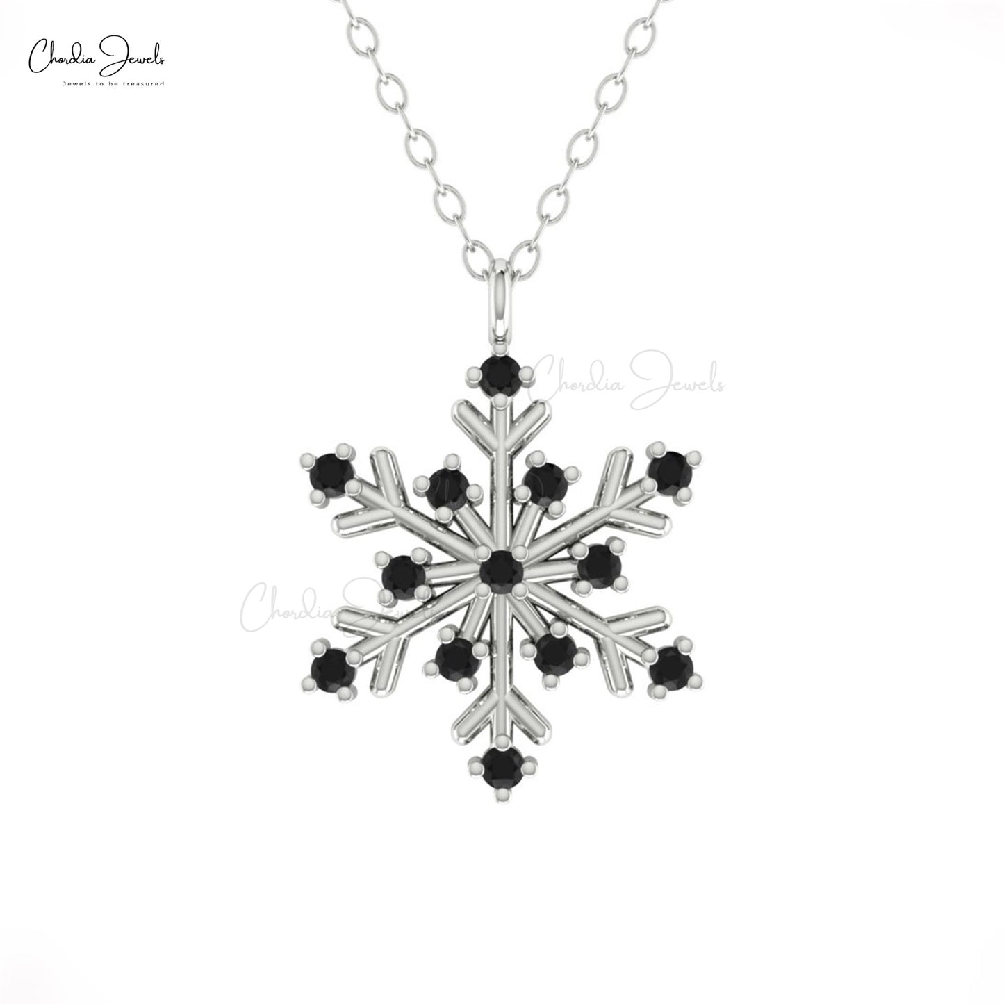 Buy Dainty Black Diamond Pendant