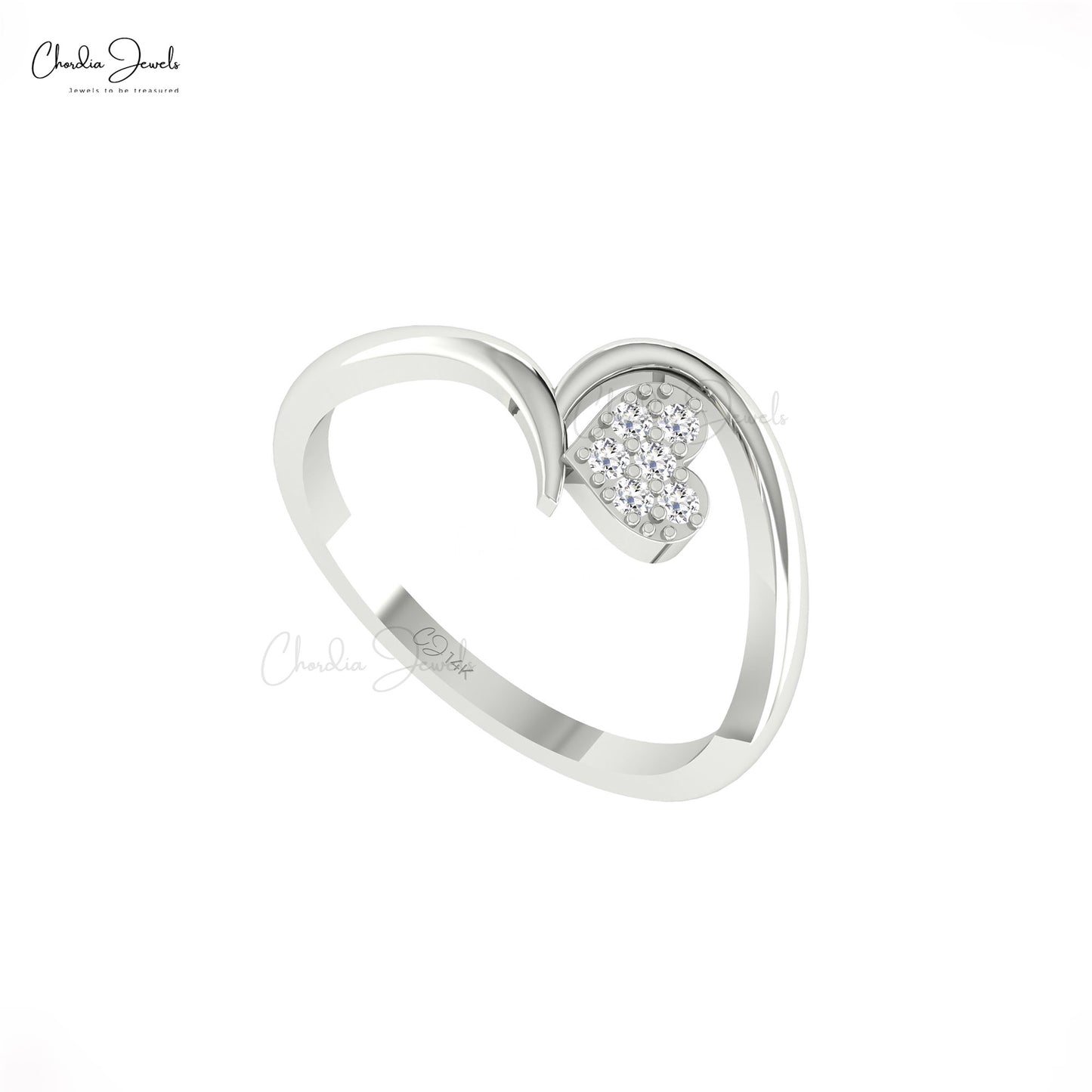 Heart Cluster Ring