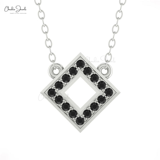 Open Square Necklace