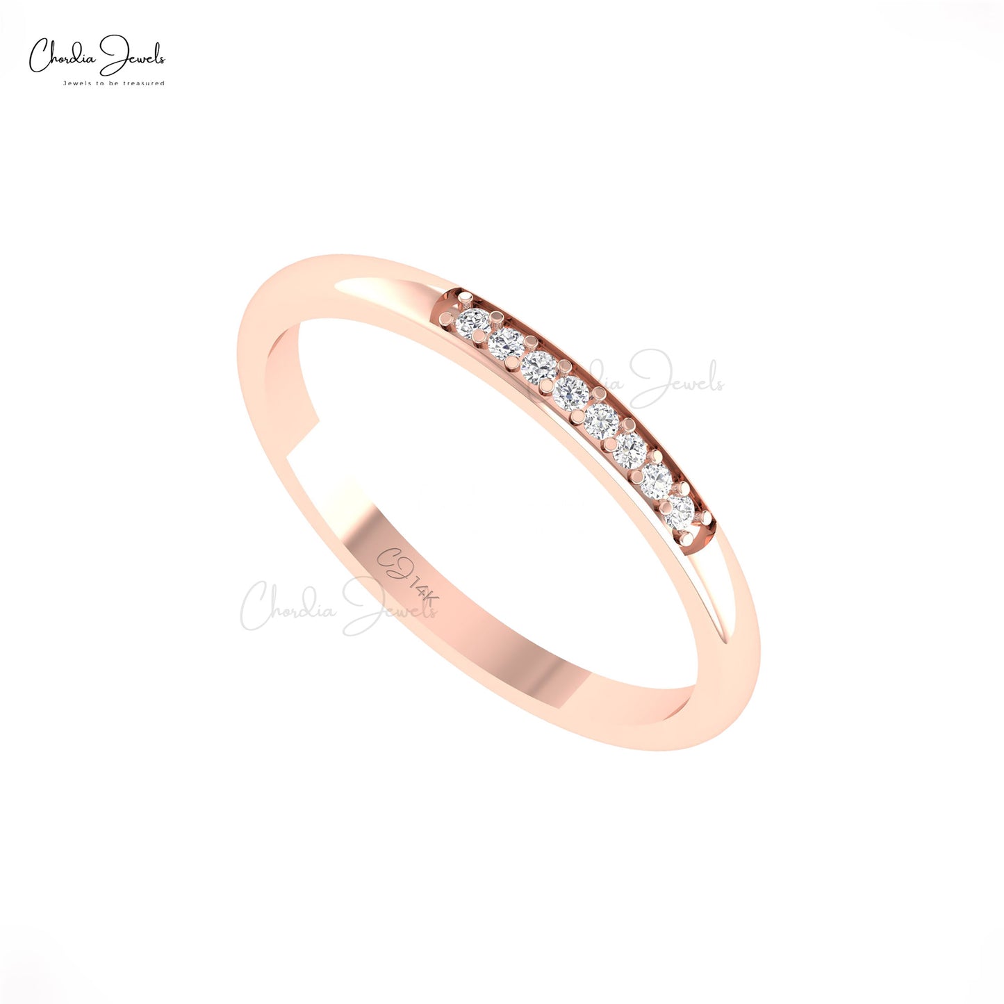 Stackable Wedding Band Ring