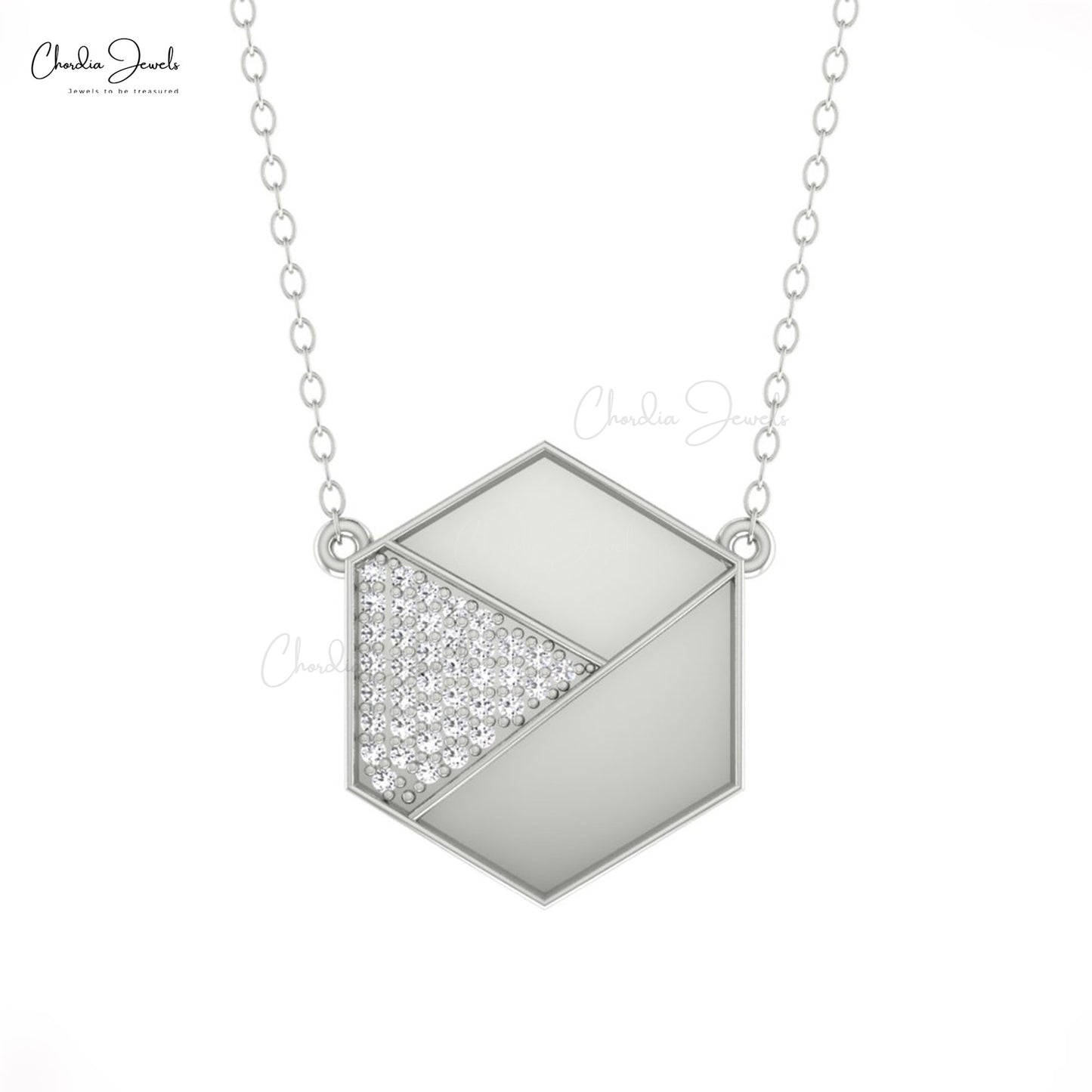 Shop White Diamond Necklace