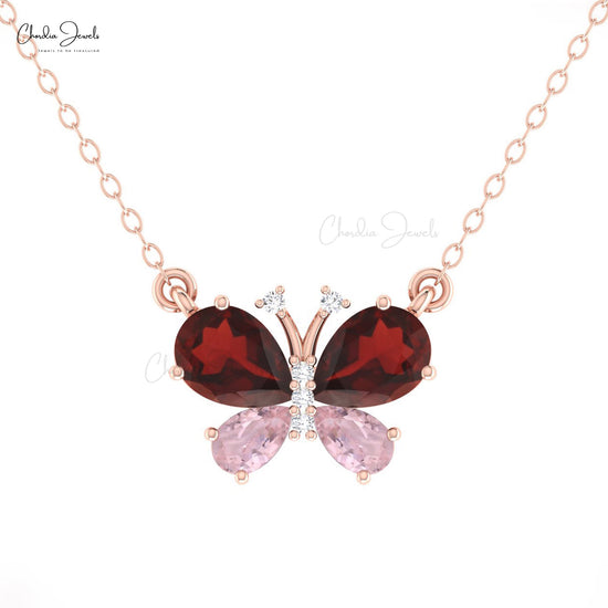 Delicate Papillion Necklace