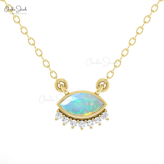 Floating Diamond Necklace