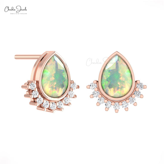 Dainty Flare Studs For Her