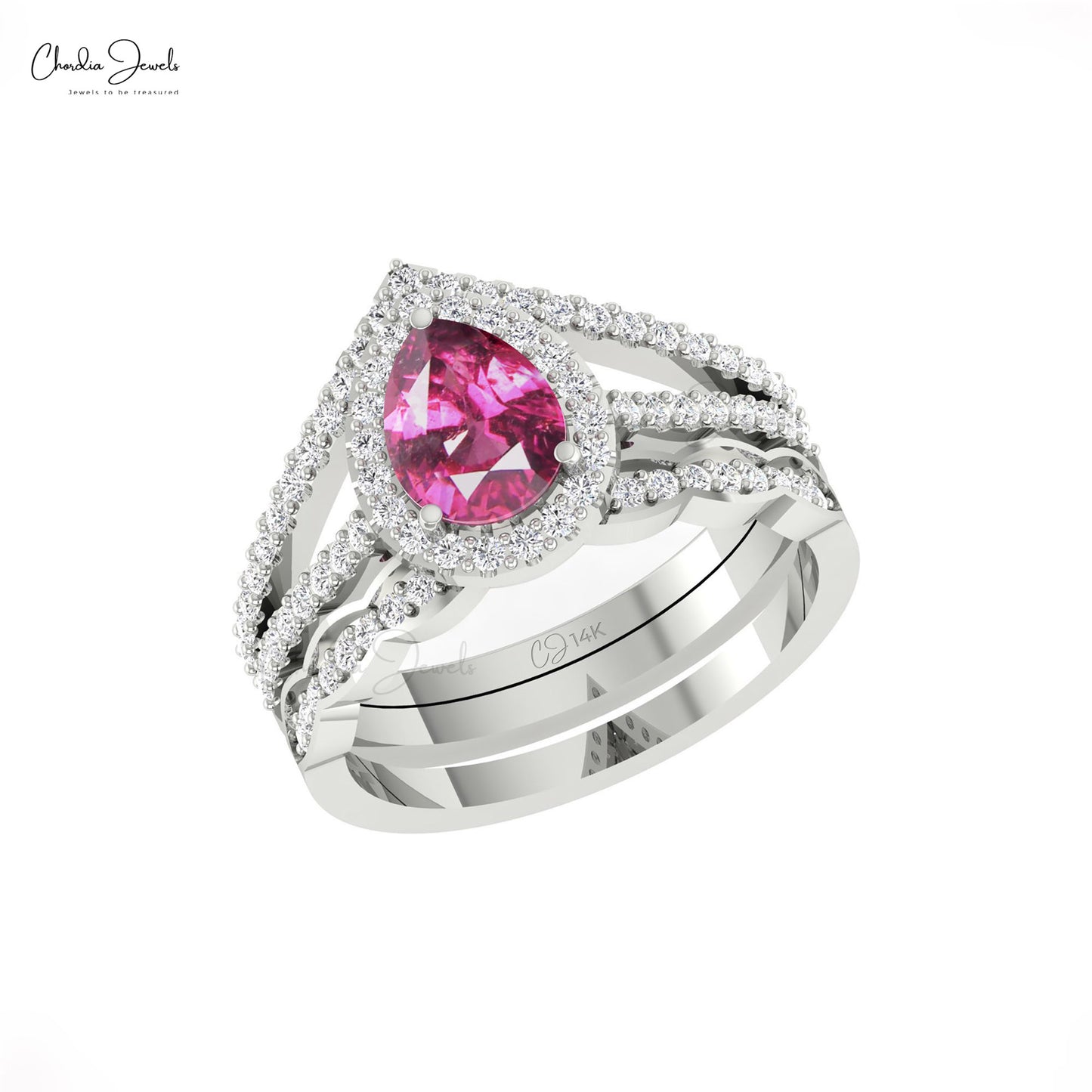 Buy Rhodolite Garnet Wedding Ring