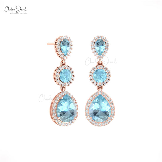 Aquamarine Earrings