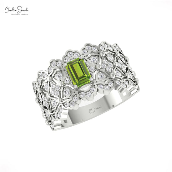 Buy Peridot Wedding Ring