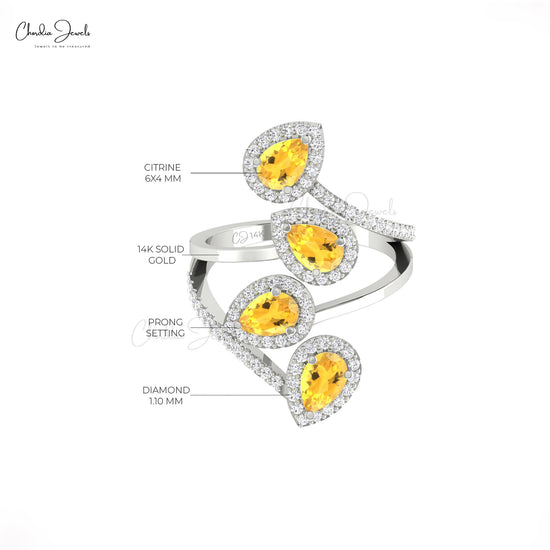 Halo Diamond Women Ring