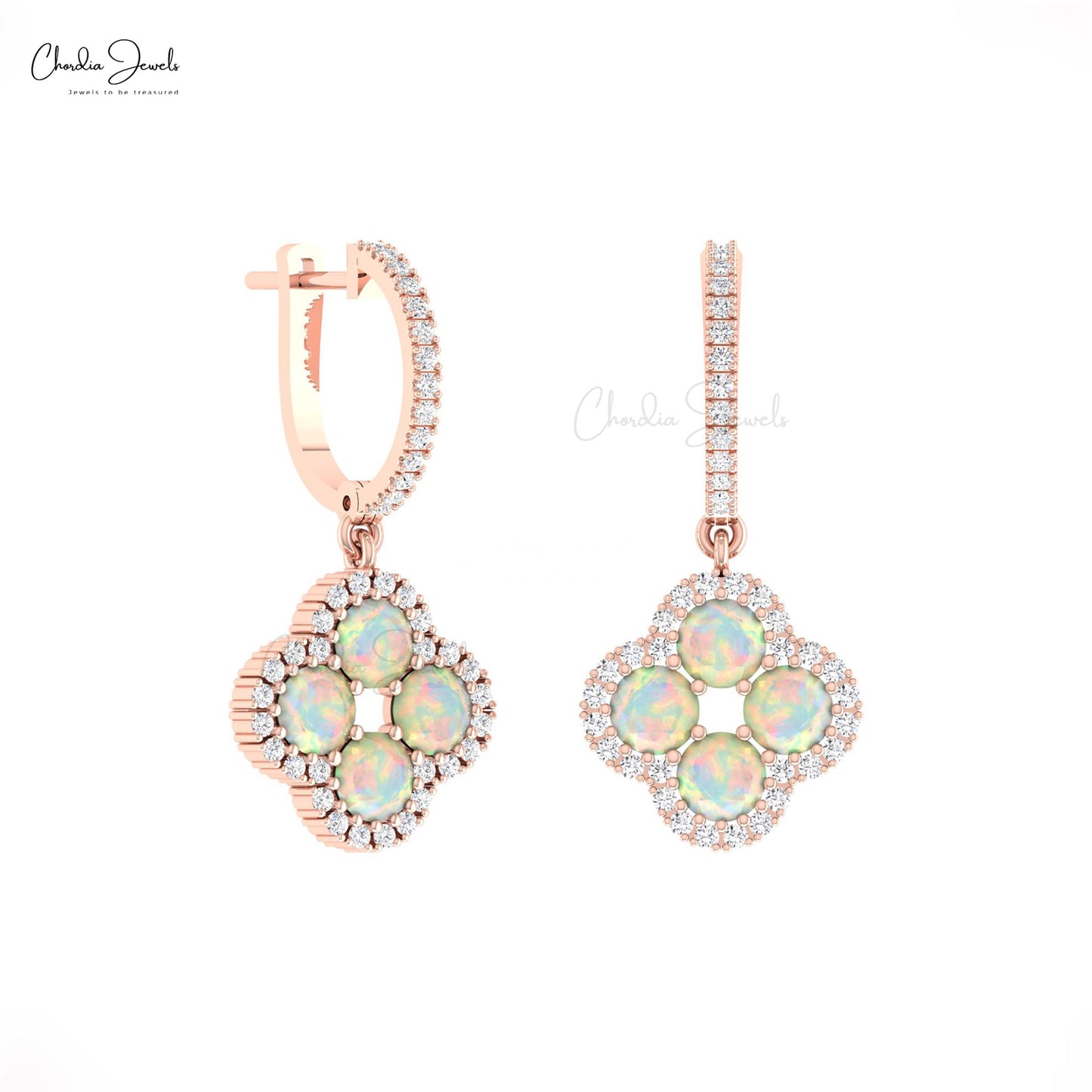 Clover Shape Earrings