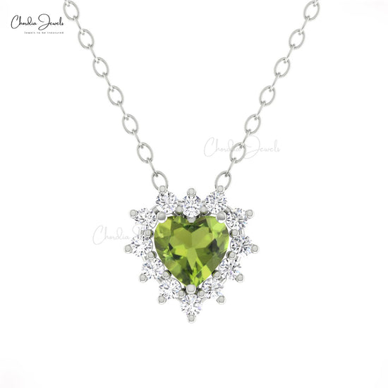 Halo Diamond Necklace