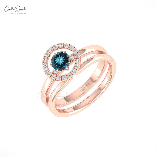 London Blue Topaz Ring