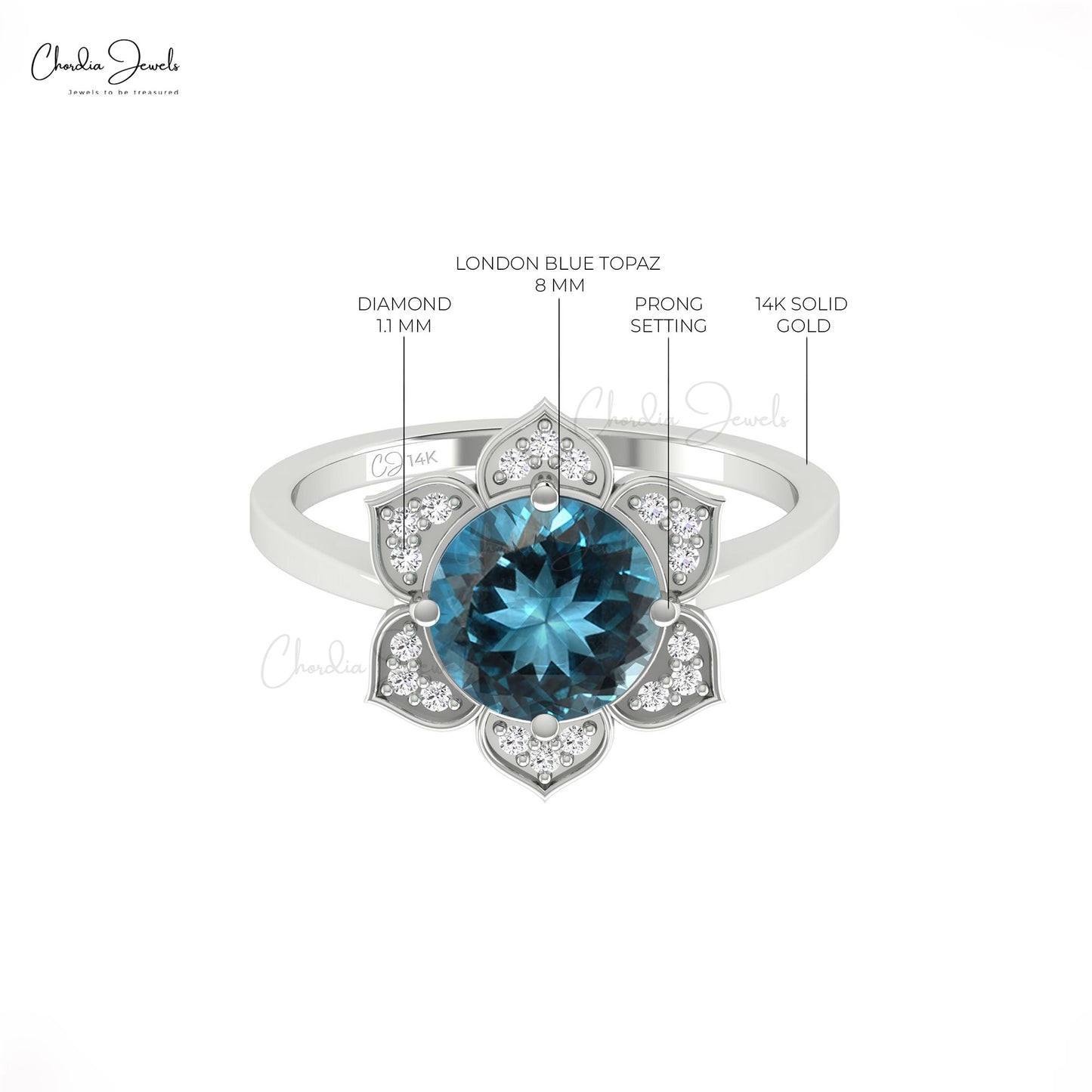 Cluster Diamond Ring