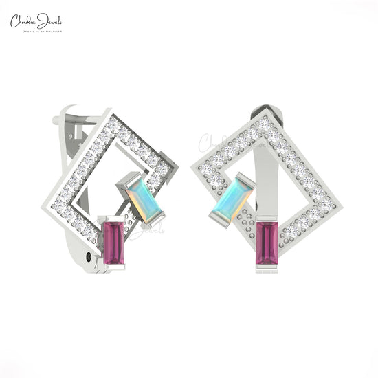 Dainty Diamond earrings