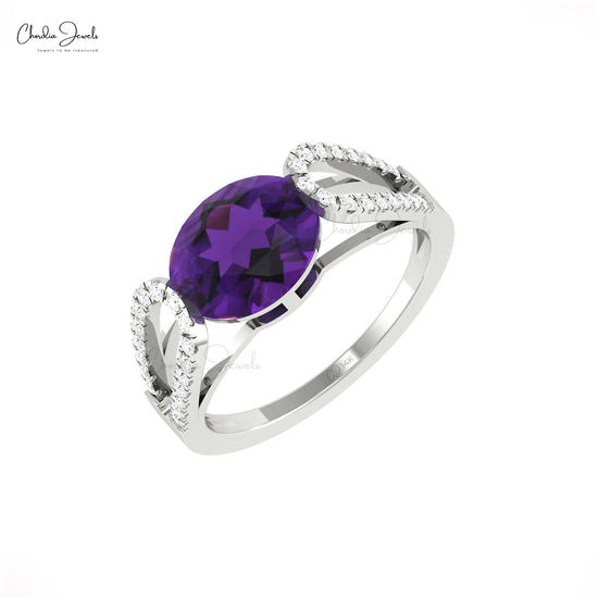 Amethyst Gemstone Ring