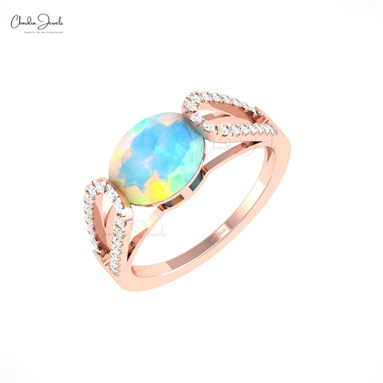 Oval Cut Gemstone Ring For Her