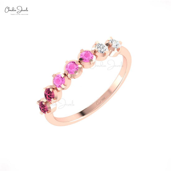 Delicate Prong Set Gemstone Ring