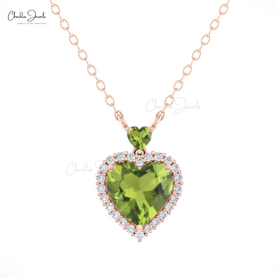 Natural Peridot Necklace