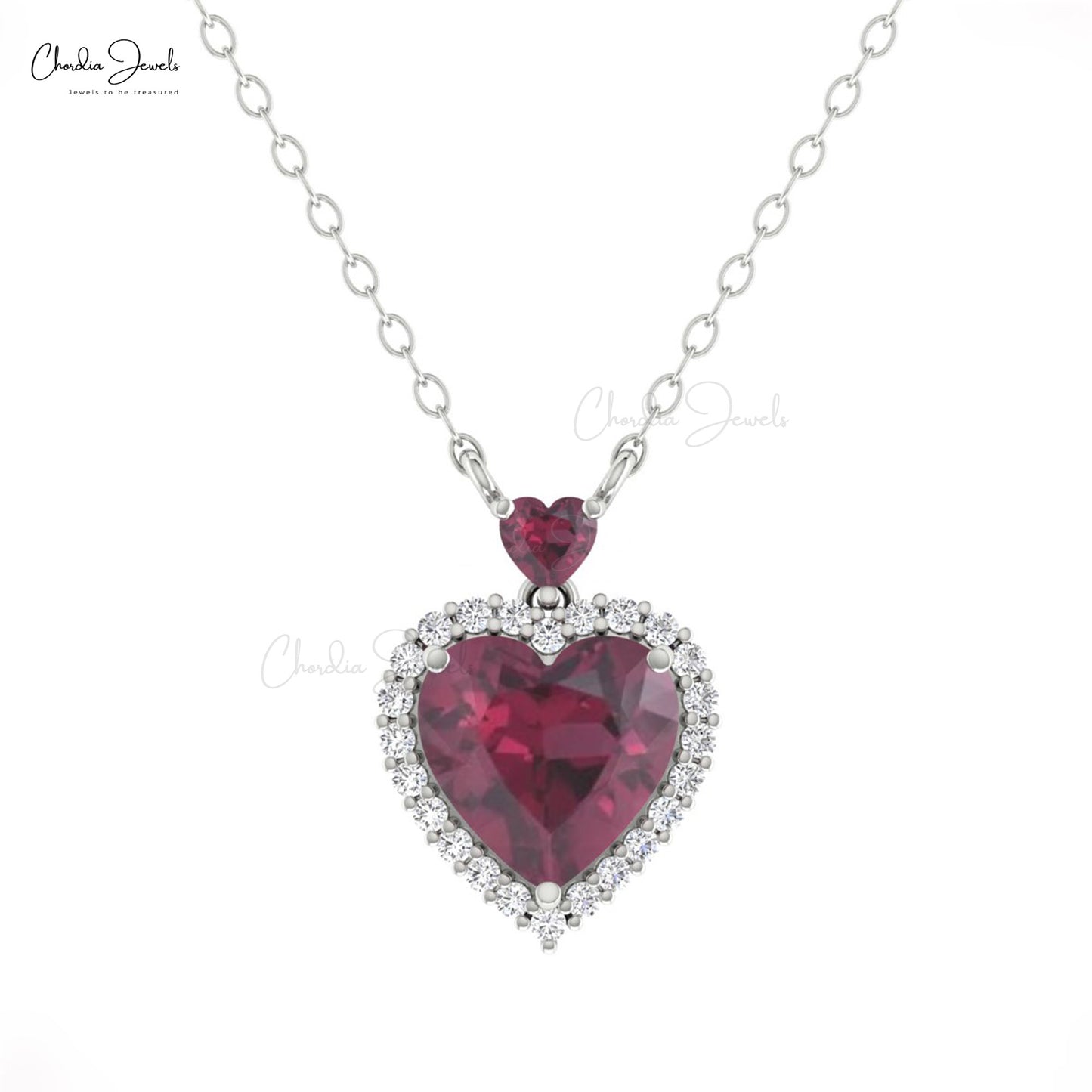 Dual Heart Necklace 