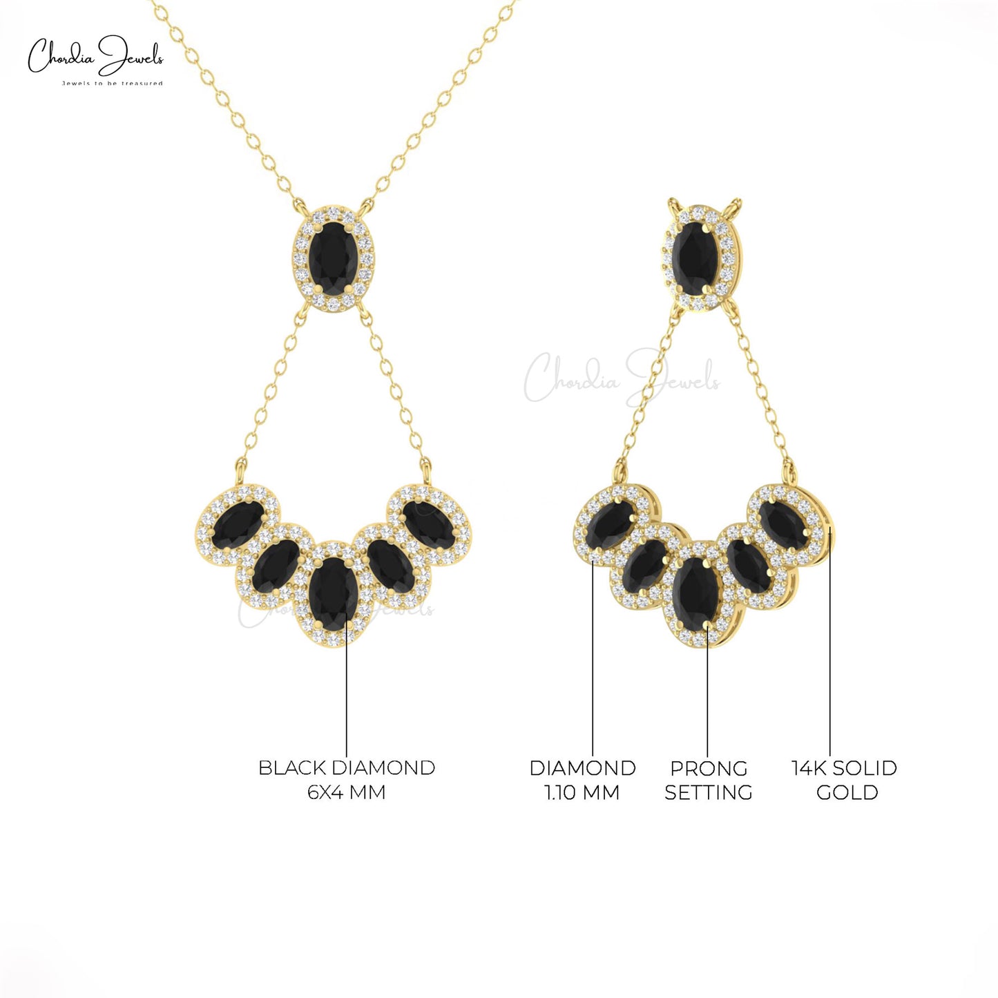 Buy Black Diamond Necklace