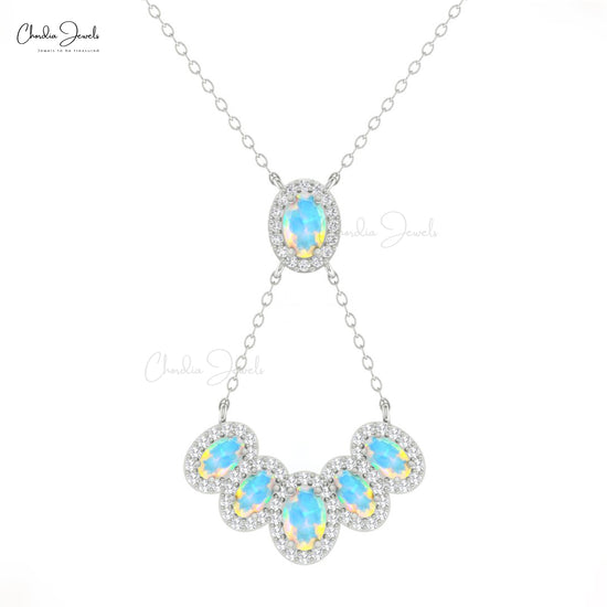 Halo Diamond Necklace For Women