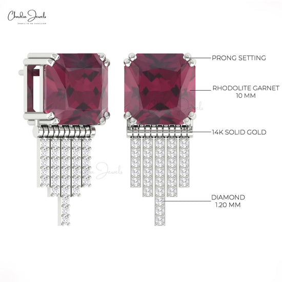 Diamond Cluster Earrings