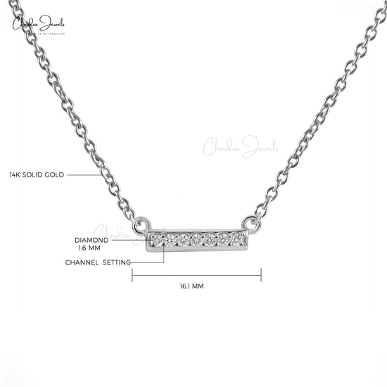 14k White Gold Necklace