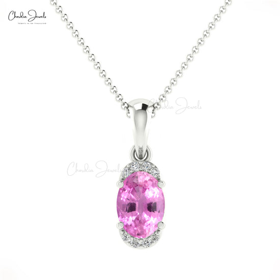 Buy Pink Sapphire Pendant