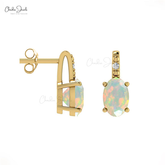 Opal Earrings