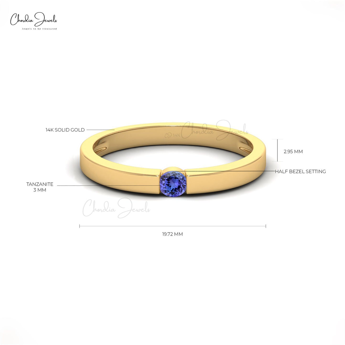 Real Tanzanite Rings