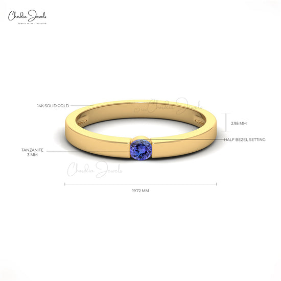 Real Tanzanite Rings