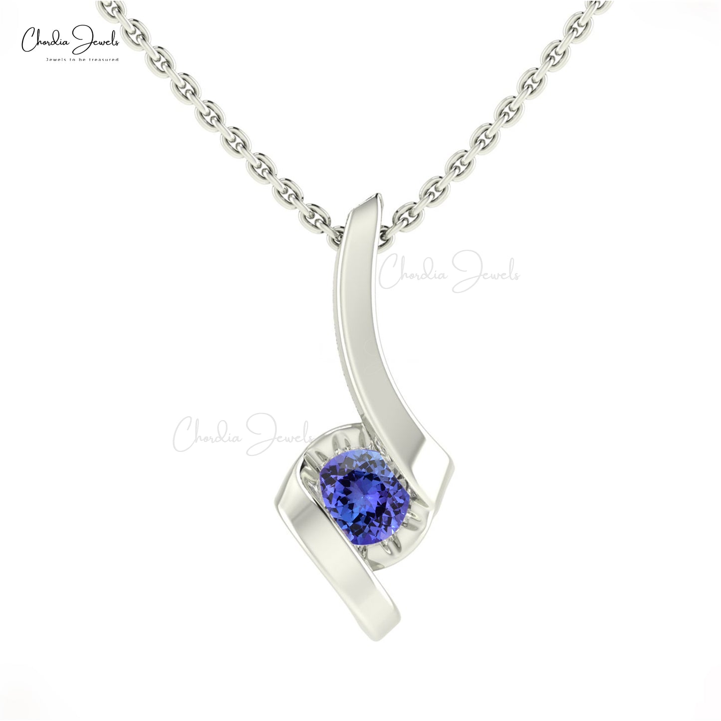 AAA Tanzanite Gemstone Pendant