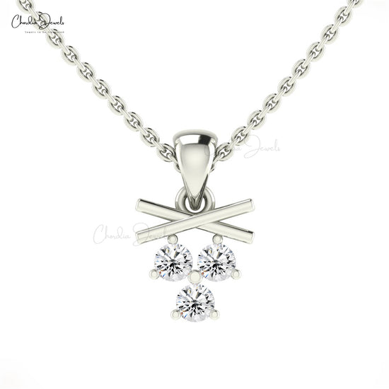 Shop White Diamond Pendant