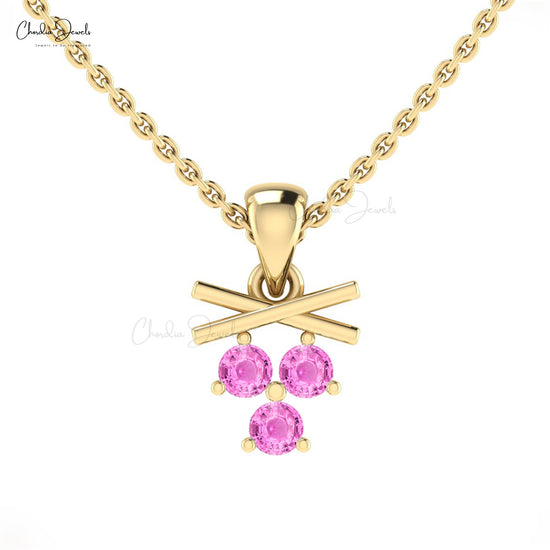 Buy Pink Sapphire Pendant