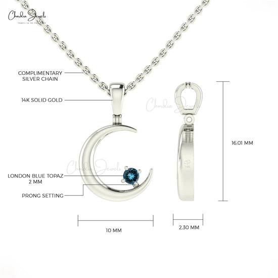 Dainty Solitaire Pendant