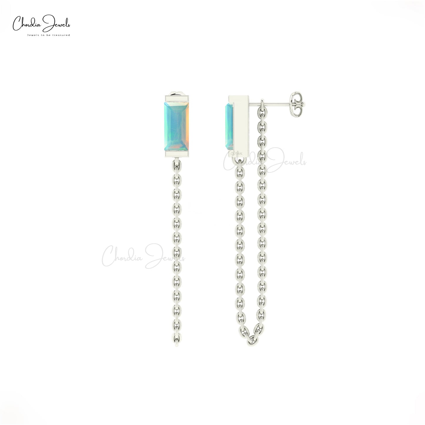 Opal Gemstone Earrings