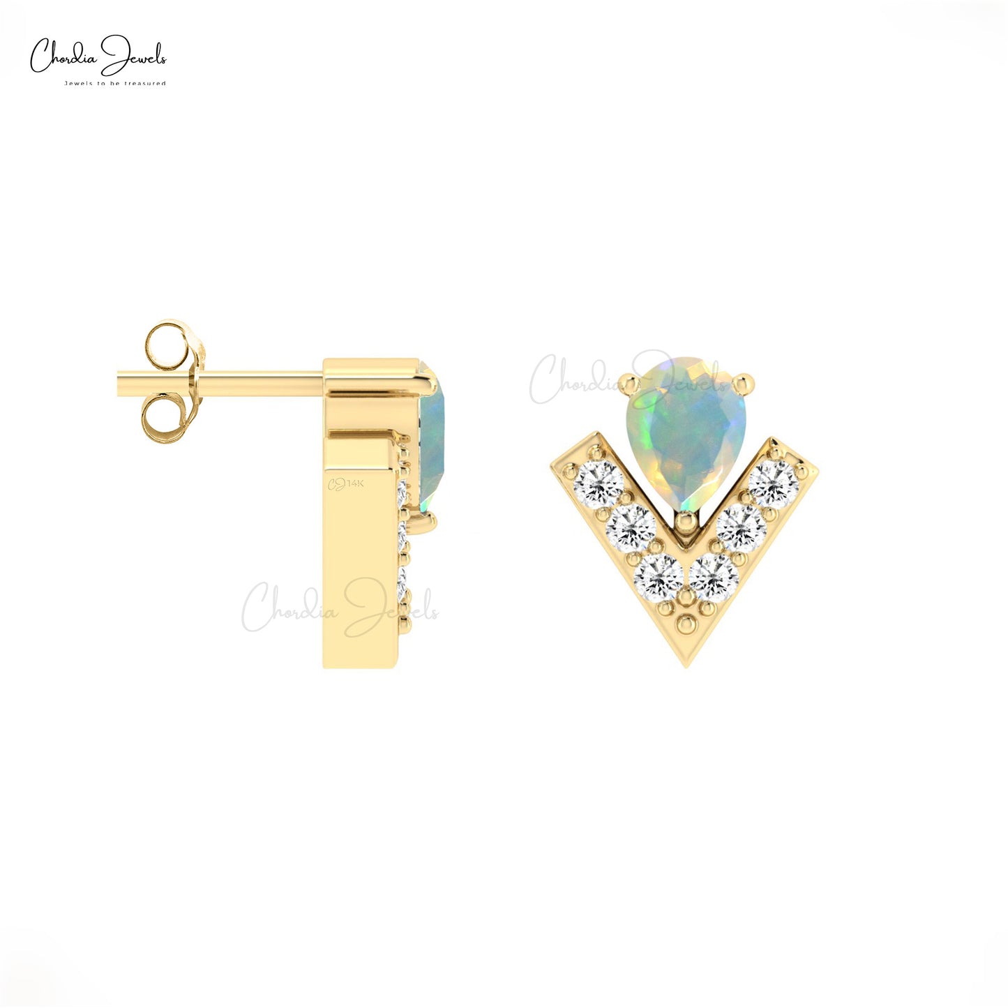 Shop Fire Opal Earrings