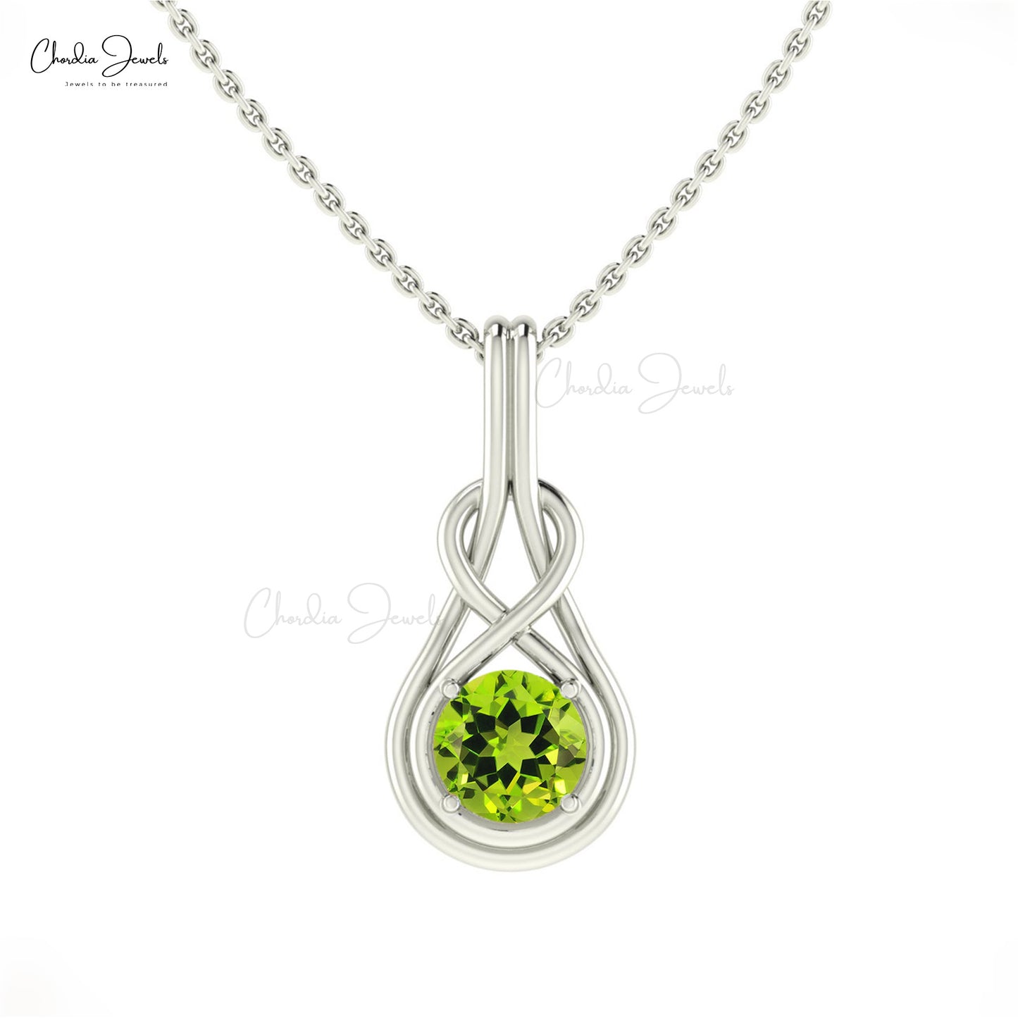 Natural Peridot Pendant