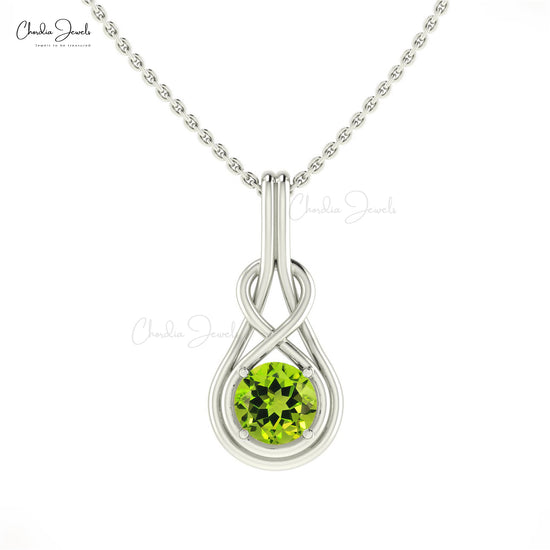 Natural Peridot Pendant